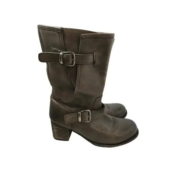 Bed Stu Tan Moto Boots Size 8 - Picture 3 of 6